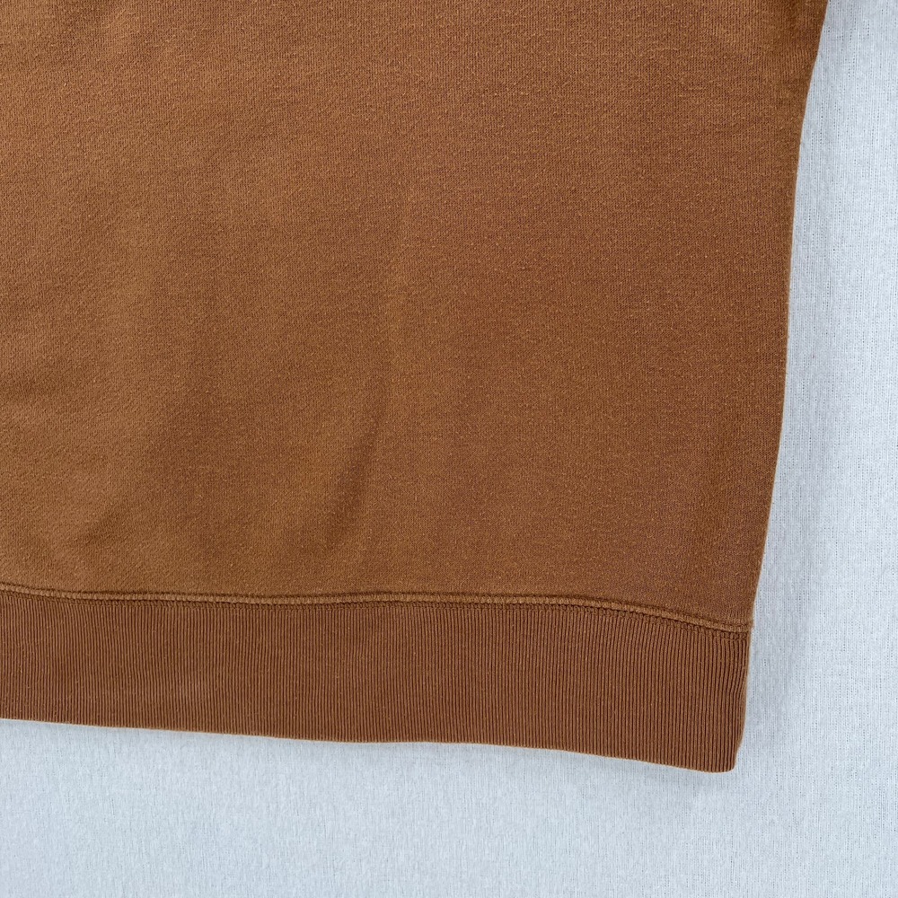 EVERLANE Crewneck Sweatshirt Womens XS Brown Long Sleeve French Terry Pullover - Picture 8 of 11